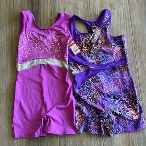 Girls gymnastics leotards